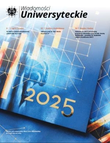 Wiadomości Uniwersyteckie / Uniwersytet Marii Curie-Skłodowskiej. 2025, nr 1=318 (styczeń)