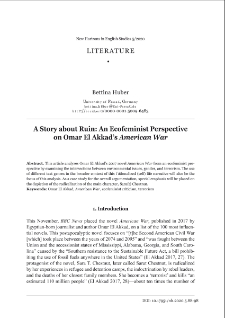 A story about ruin: an ecofeminist perspective on Omar El Akkad’s American War