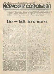 Przewodnik Gospodarski : organ Centralnego Towarzystwa Organizacyj i Kółek Rolniczych R. 2 [24], nr 22 (1 czerwca 1930)