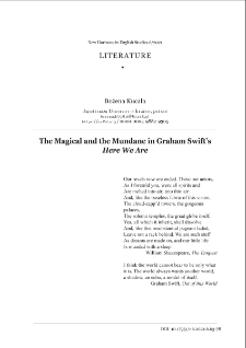 The magical and the mundane in Graham Swift’s Here We Are