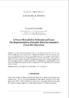 A power shrouded in petticoats and lace: the representation of gender roles in Assassin’s Creed III: Liberation