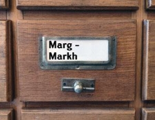 MARG-MARKH Katalog alfabetyczny