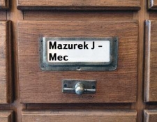 MAZUREK J.-MEC Katalog alfabetyczny