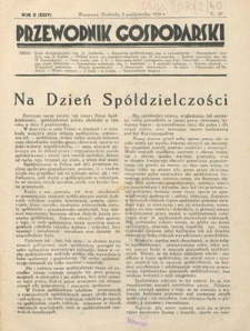 Przewodnik Gospodarski : organ Centralnego Towarzystwa Organizacyj i Kółek Rolniczych R. 2 [24], nr 40 (5 października 930)
