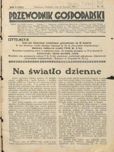 Przewodnik Gospodarski : organ Centralnego Towarzystwa Organizacyj i Kółek Rolniczych R. 2 [24], nr 48 (30 listopada 1930)