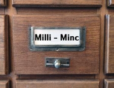 MILLI-MINC Katalog alfabetyczny