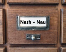 NATH-NAU Katalog alfabetyczny