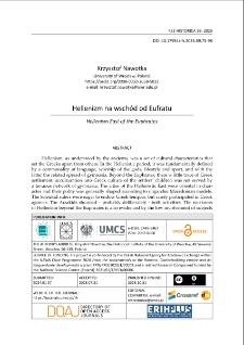 Hellenizm na wsch&oacute;d od Eufratu