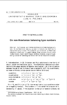 On non - Newtonian balancing type numbers