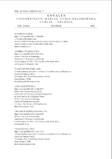 Street food tourism. Current trends and envisaged trajectories