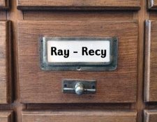 RAY-RECY Katalog alfabetyczny