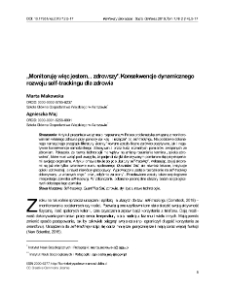 &bdquo;Monitoruję więc jestem&hellip; zdrowszy&rdquo;. Konsekwencje dynamicznego rozwoju self-trackingu dla zdrowia