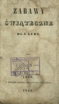 Zabawy świąteczne dla ludu