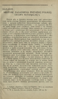 Palestra : organ Adwokatury Stołecznej : czasopismo poświęcone zagadnieniom prawnym i korporacyjno-zawodowym / red. Zygmunt Sokołowski. R. 7, Nr 1 (styczeń 1930)