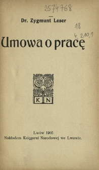 Umowa o pracę