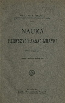 Nauka pierwszych zasad muzyki