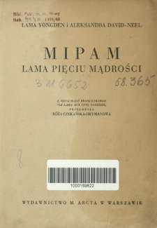Mipam : lama pięciu mądrości