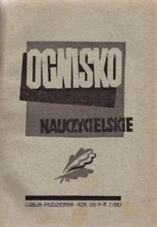 Ognisko Nauczycielskie : regjonalny miesięcznik Z.N.P. poświęcony sprawom organizacyjnym, zawodowym i społecznym, zagadnieniom oświatowym i szkolnym. R. 8, 1935/36 Nr 2 (68)